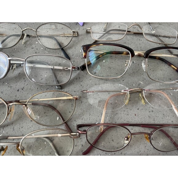 Eyeglasses Eyeglass Frames Only Lot Of 50 Various Brands Mixed Eyewear READ! - Picture 16 of 16